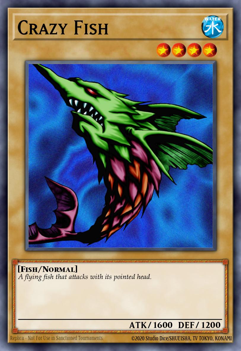 Crazy Fish Yu-Gi-Oh card