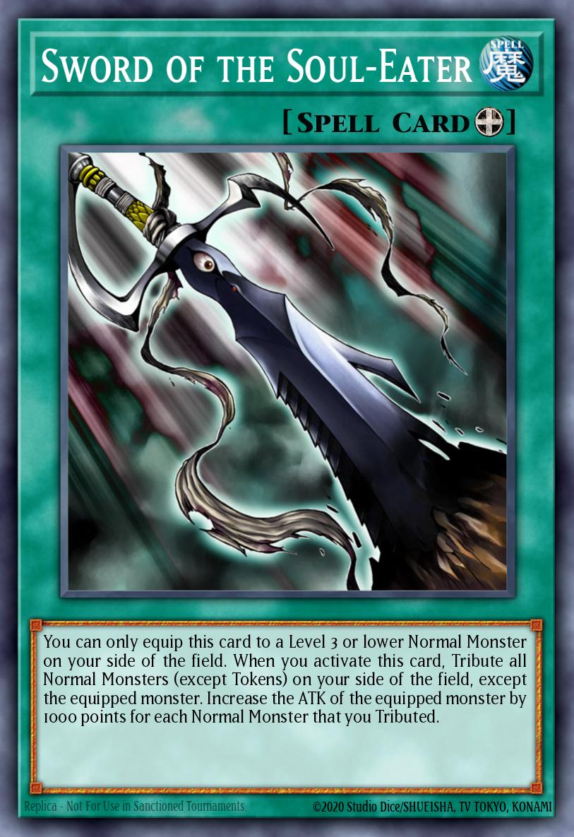Sword of the Soul-Eater Yu-Gi-Oh card