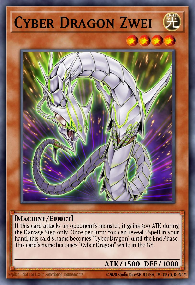 Cyber Dragon Zwei Yu-Gi-Oh card