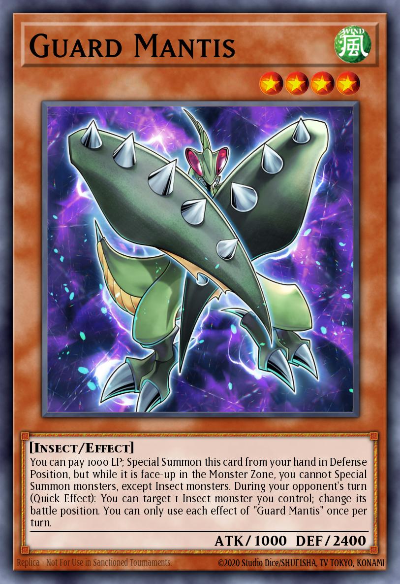 Guard Mantis Yu-Gi-Oh card