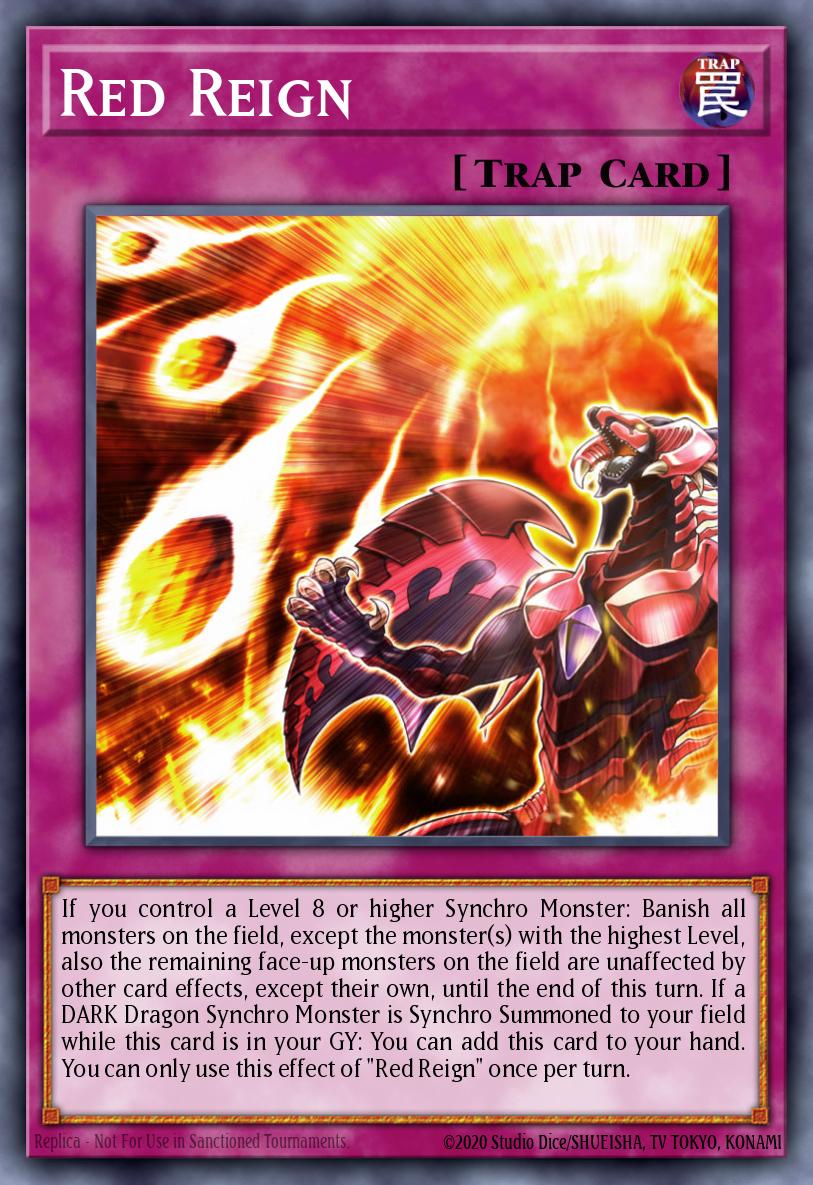 Red Reign Yu-Gi-Oh card