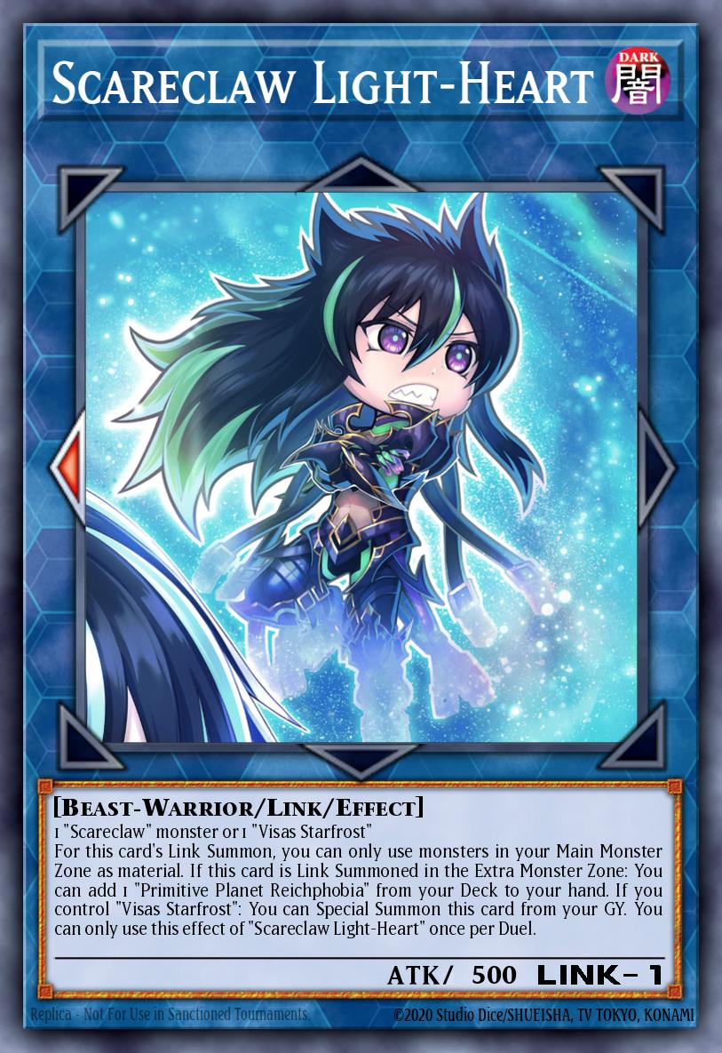 Scareclaw Light-Heart Yu-Gi-Oh card