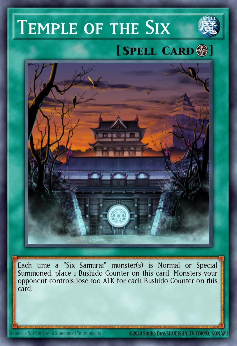 Temple of the Six Yu-Gi-Oh card