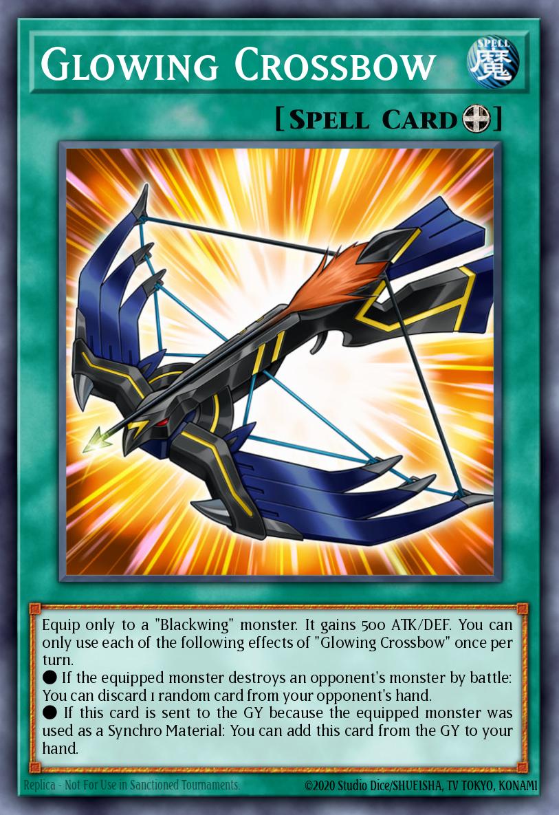 Glowing Crossbow Yu-Gi-Oh card