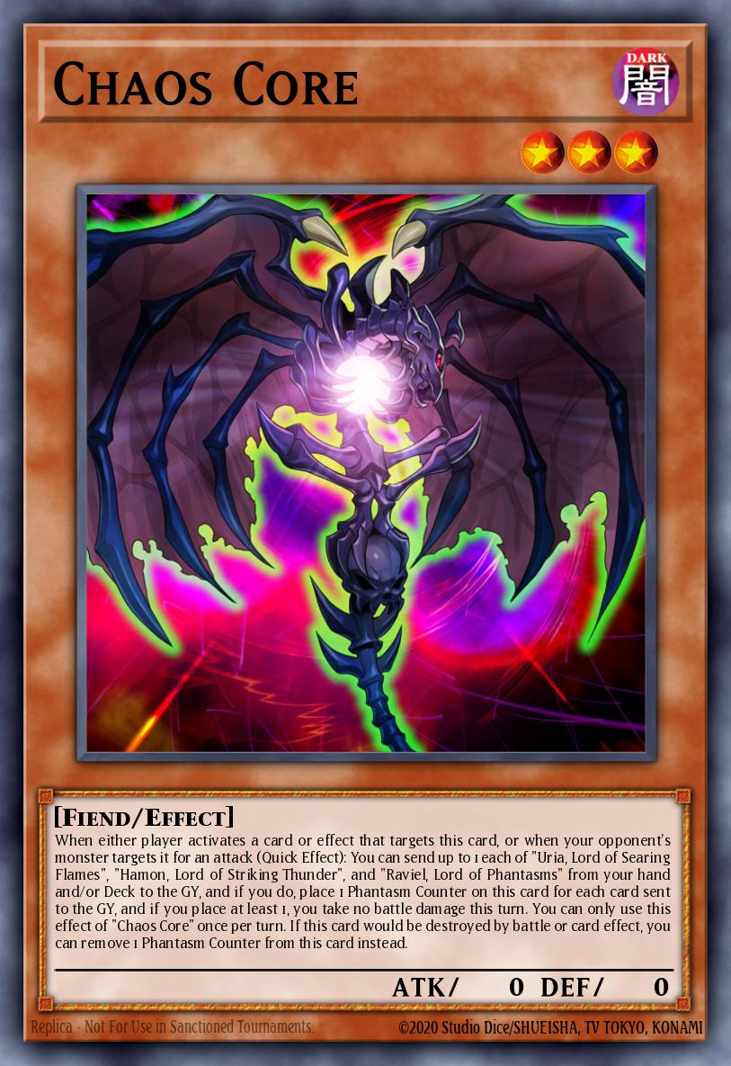Chaos Core Yu-Gi-Oh card