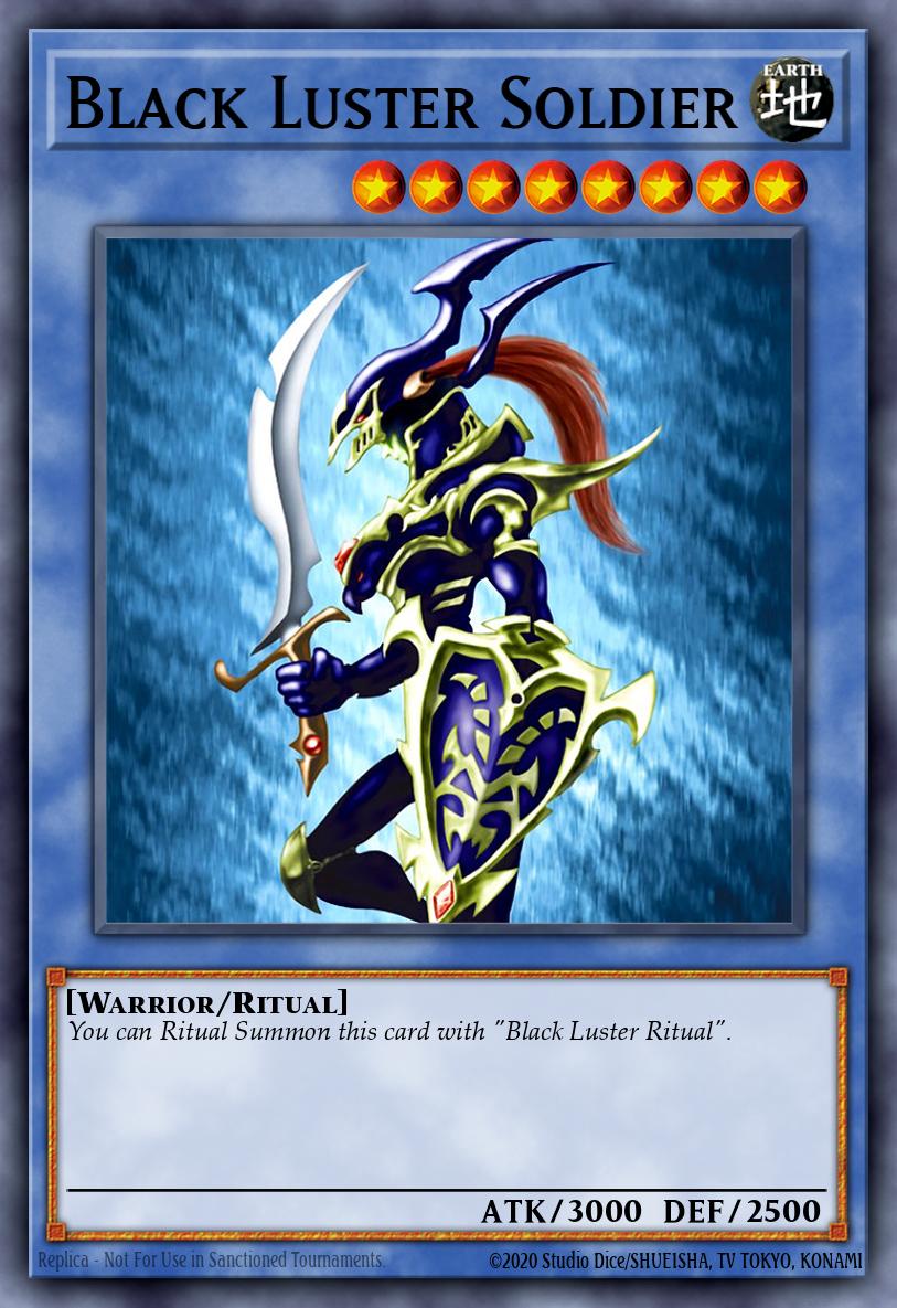 Black Luster Soldier Yu-Gi-Oh card