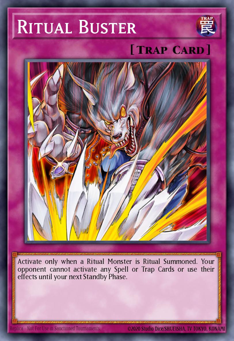 Ritual Buster Yu-Gi-Oh card