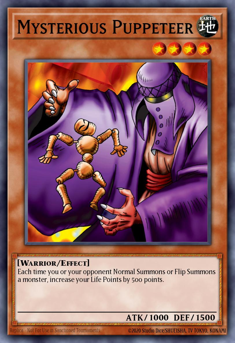 Mysterious Puppeteer Yu-Gi-Oh card