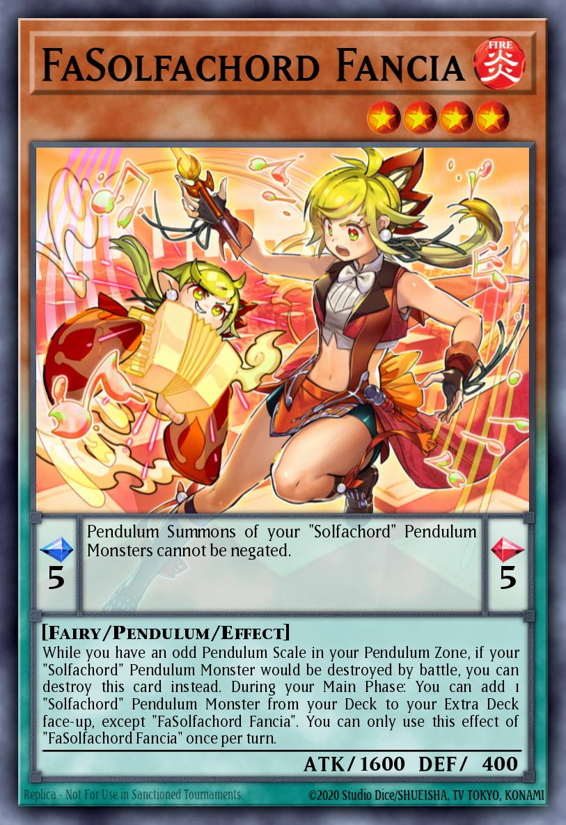 FaSolfachord Fancia Yu-Gi-Oh card