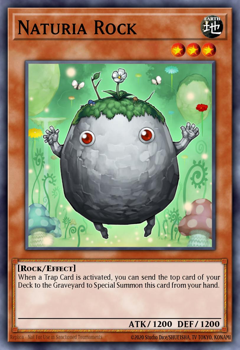 Naturia Rock Yu-Gi-Oh card