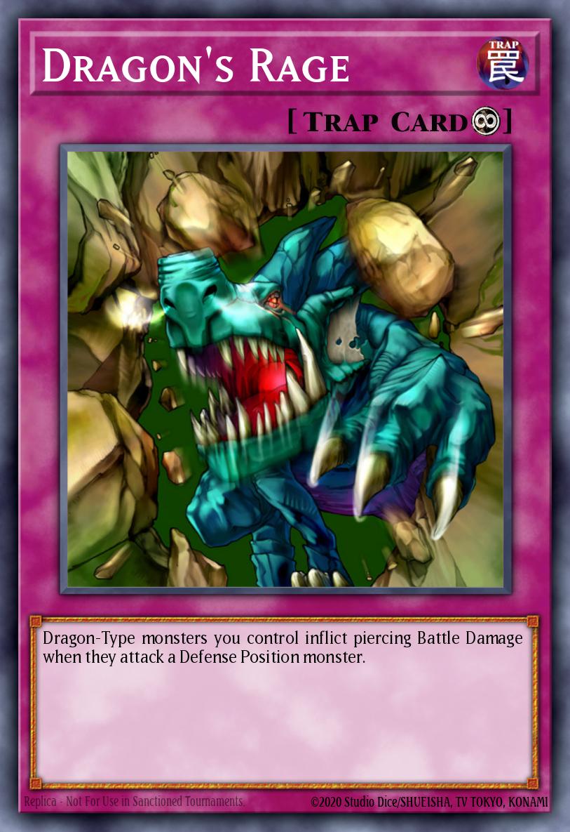 Dragon's Rage Yu-Gi-Oh card