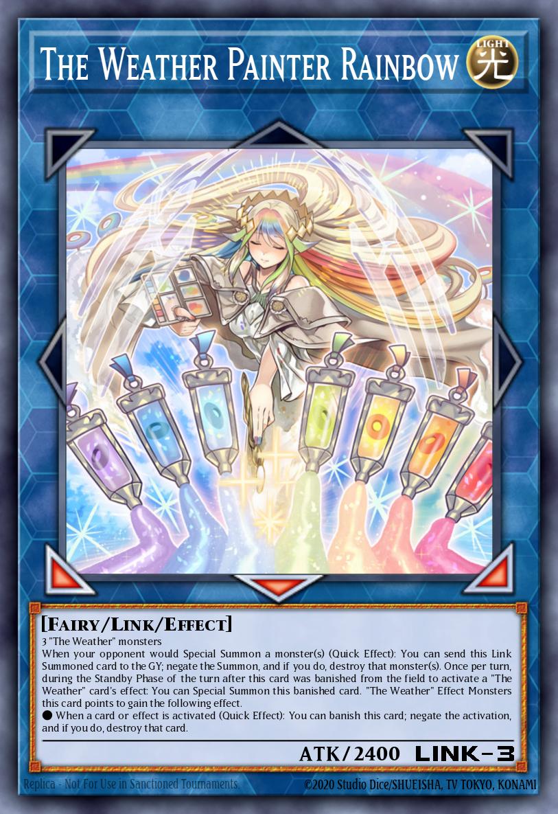 The Weather Painter Rainbow Yu-Gi-Oh card