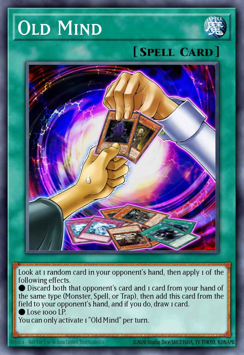 Old Mind Yu-Gi-Oh card