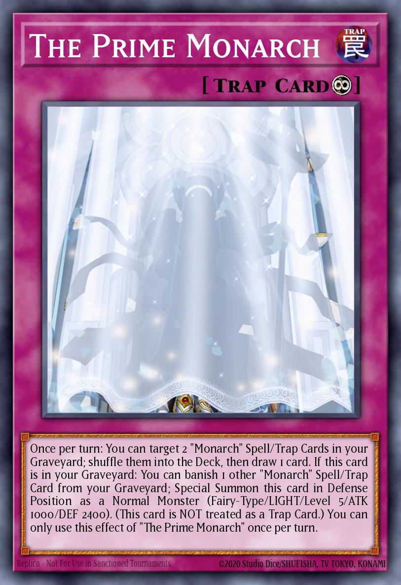 The Prime Monarch Yu-Gi-Oh card