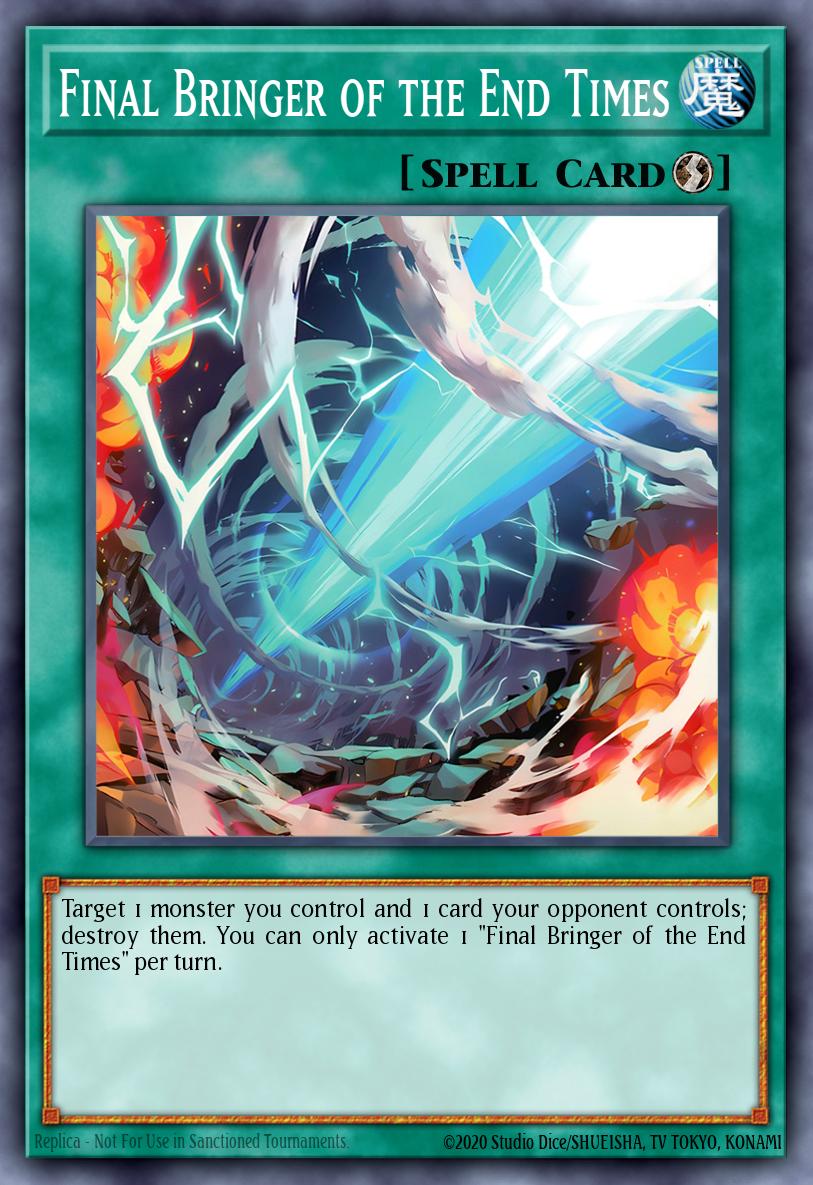 Final Bringer of the End Times Yu-Gi-Oh card