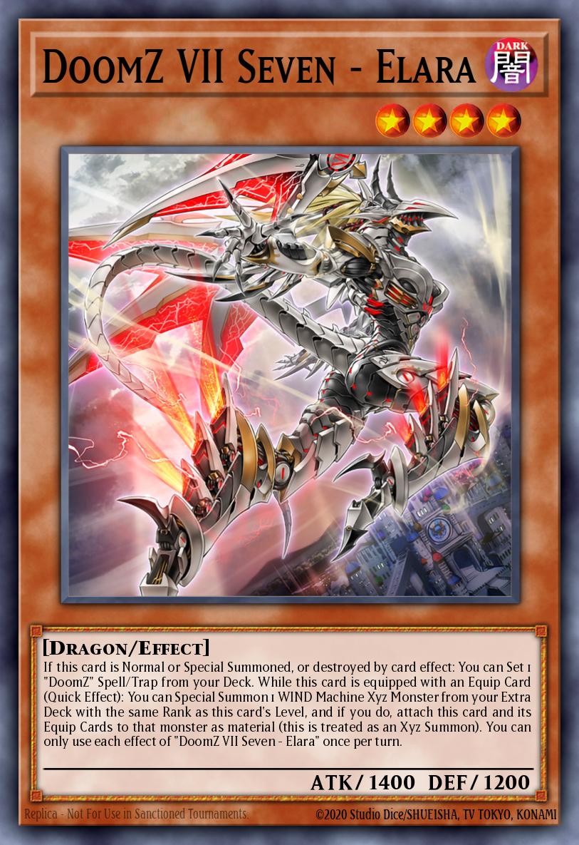 DoomZ VII Seven - Elara Yu-Gi-Oh card