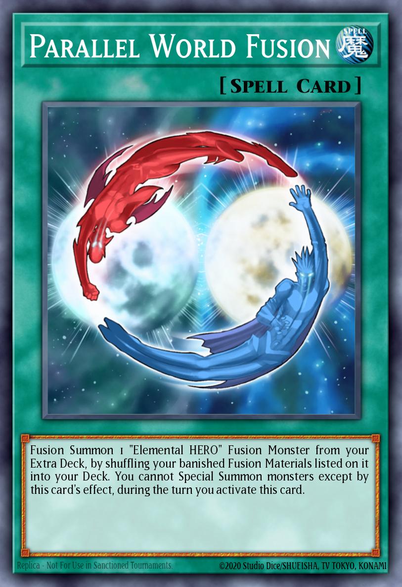 Parallel World Fusion Yu-Gi-Oh card