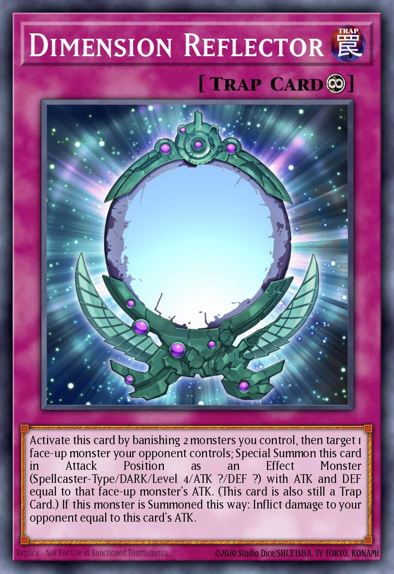 Dimension Reflector Yu-Gi-Oh card