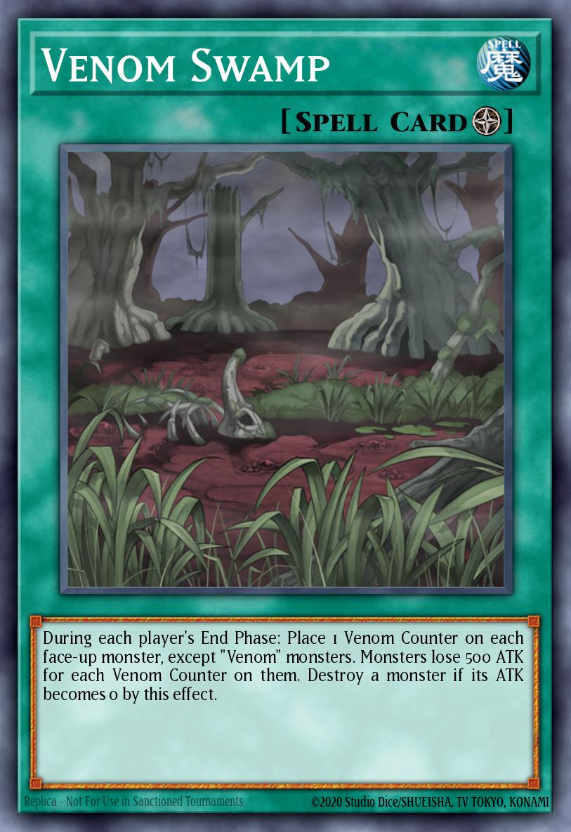 Venom Swamp Yu-Gi-Oh card