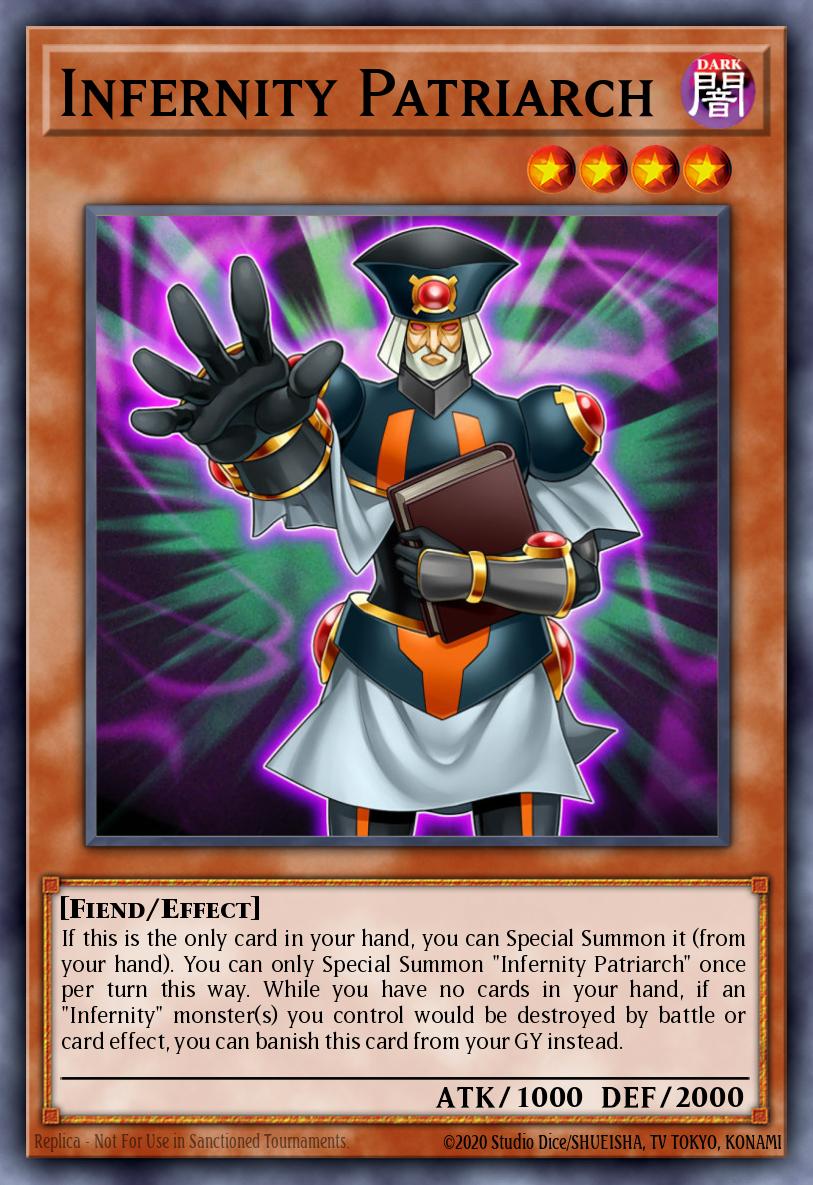 Infernity Patriarch Yu-Gi-Oh card