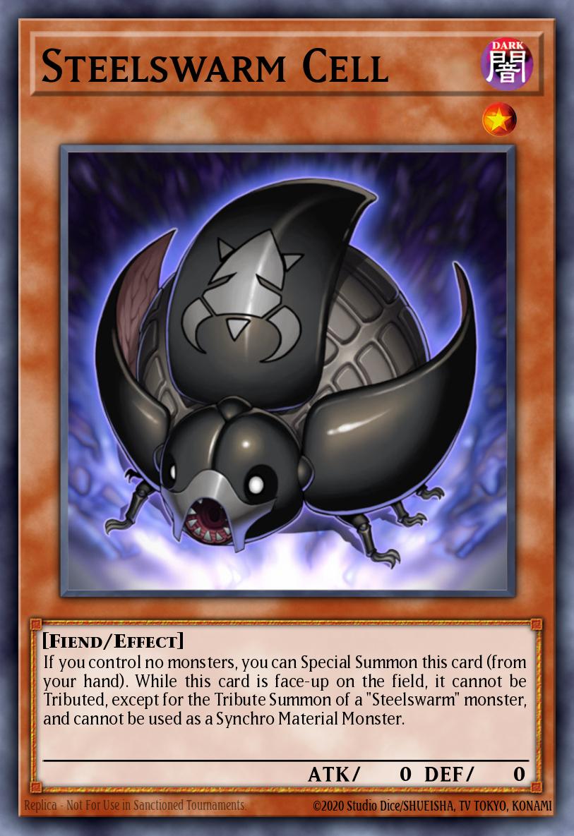 Steelswarm Cell Yu-Gi-Oh card