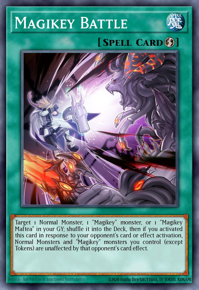 Magikey Battle Yu-Gi-Oh card