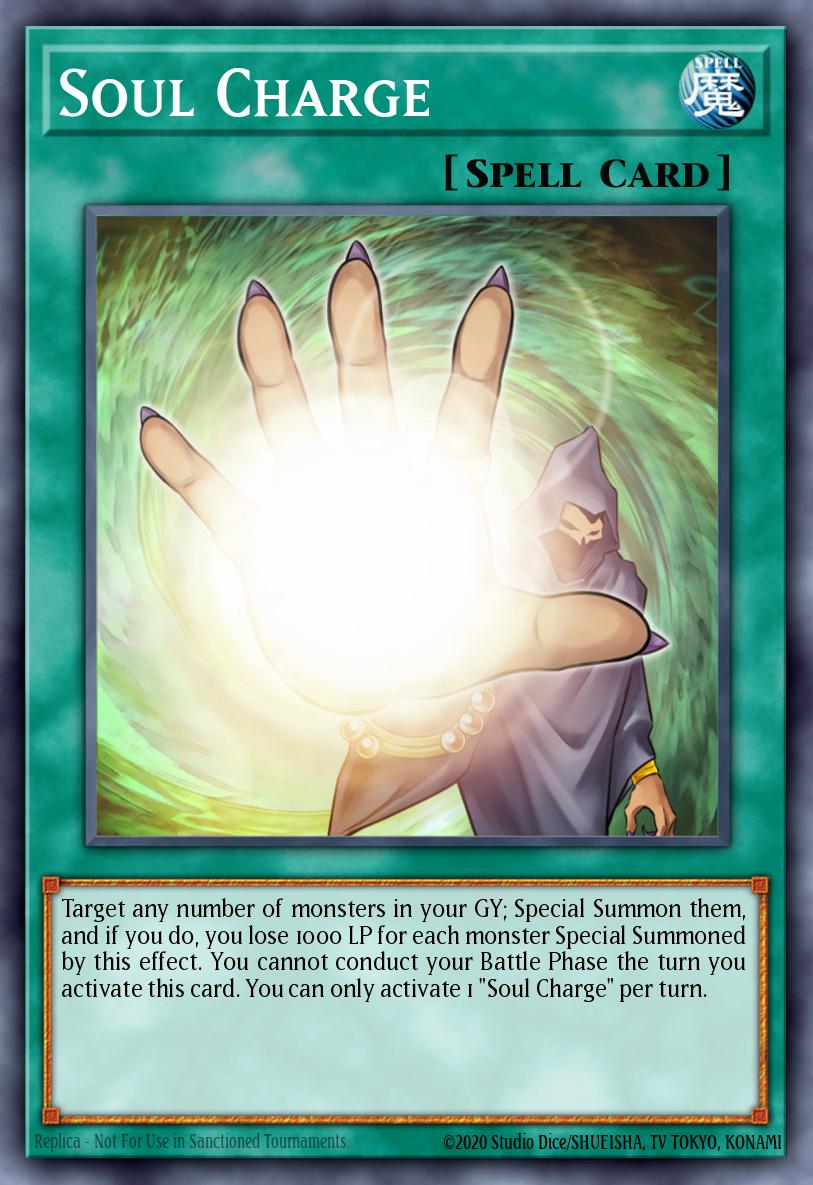 Soul Charge Yu-Gi-Oh card