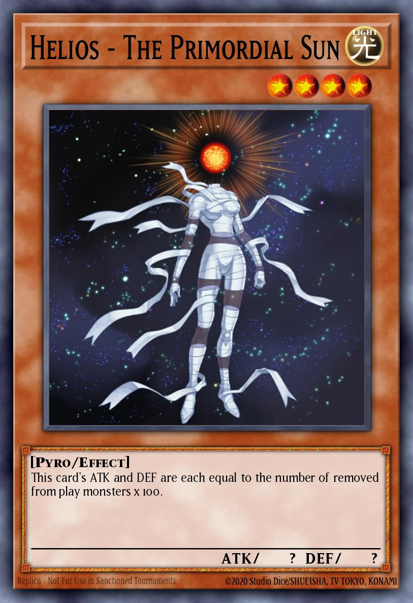 Helios - The Primordial Sun Yu-Gi-Oh card