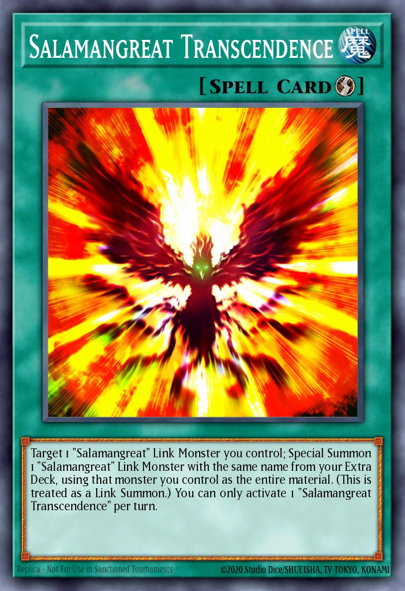 Salamangreat Transcendence Yu-Gi-Oh card