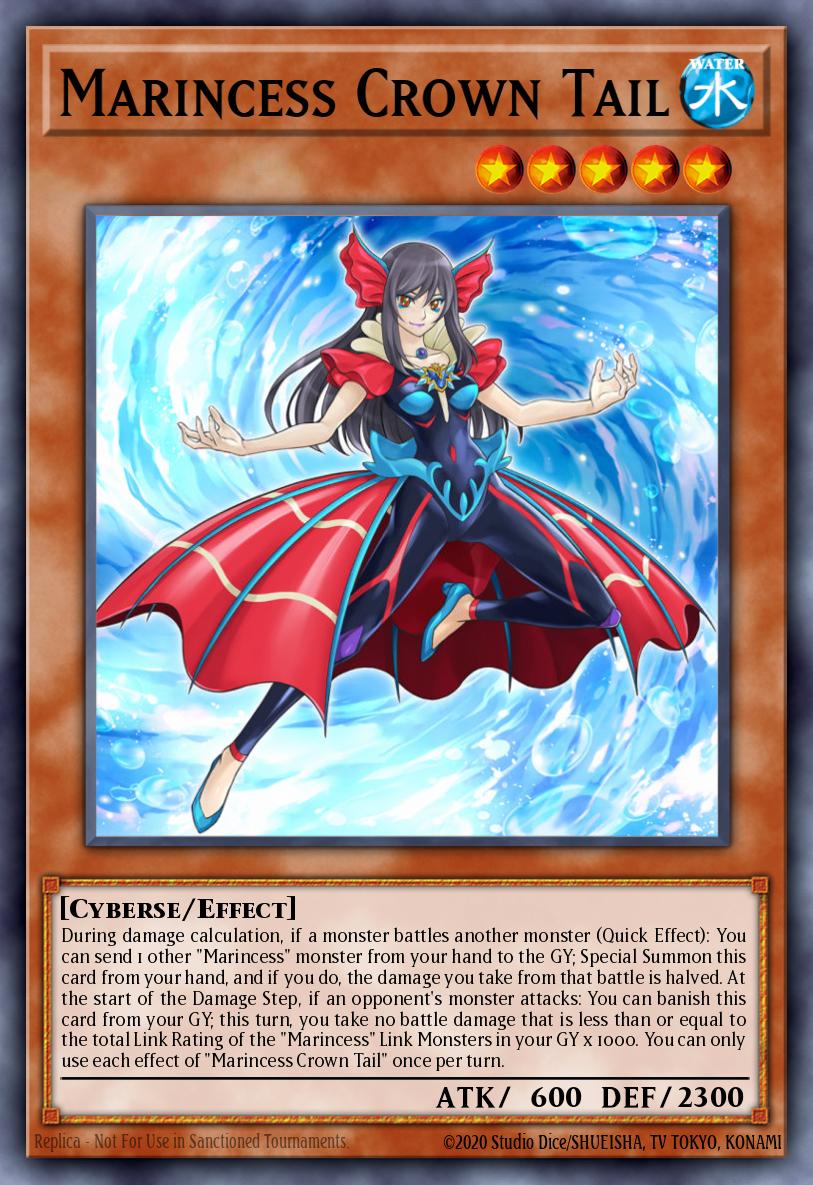 Marincess Crown Tail Yu-Gi-Oh card