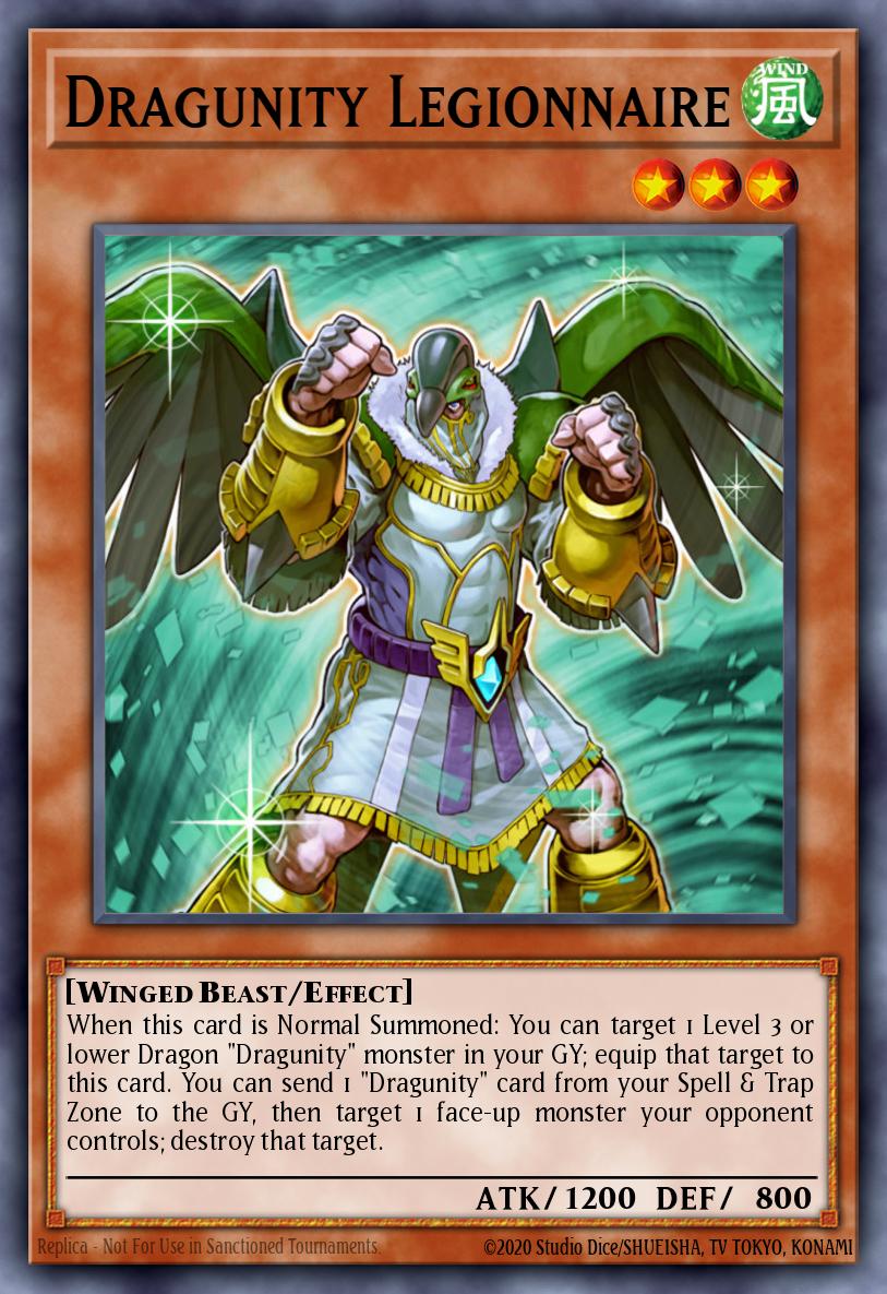 Dragunity Legionnaire Yu-Gi-Oh card