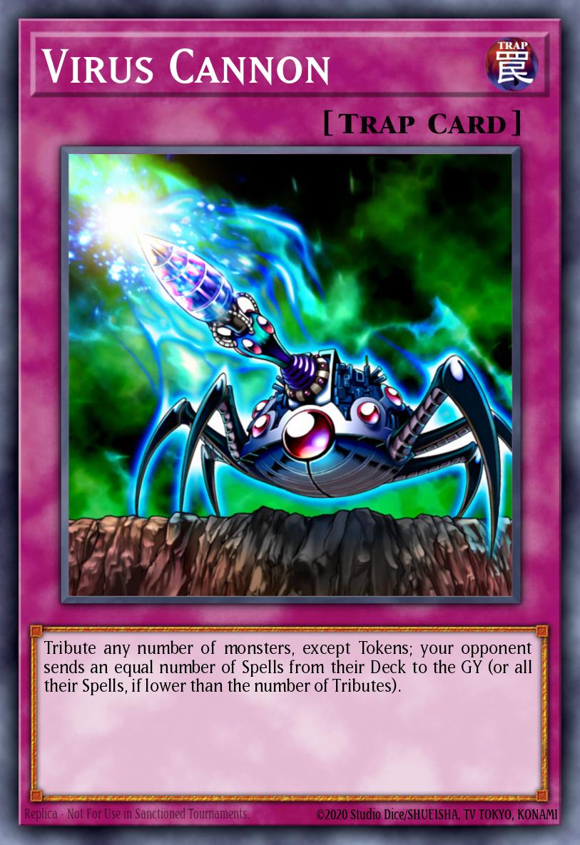 Virus Cannon Yu-Gi-Oh card