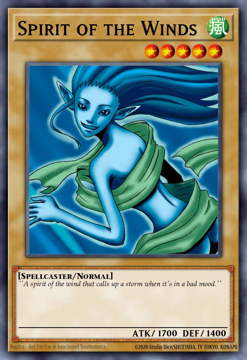 Spirit of the Winds Yu-Gi-Oh card