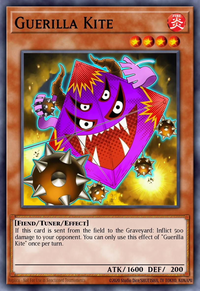 Guerilla Kite Yu-Gi-Oh card
