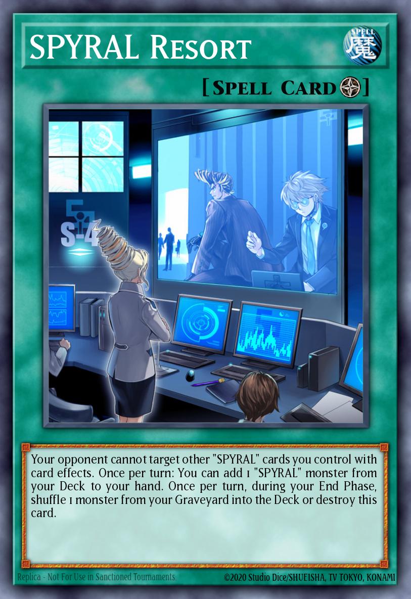SPYRAL Resort Yu-Gi-Oh card