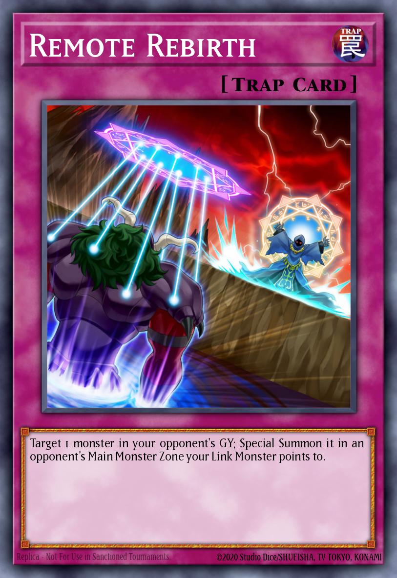 Remote Rebirth Yu-Gi-Oh card