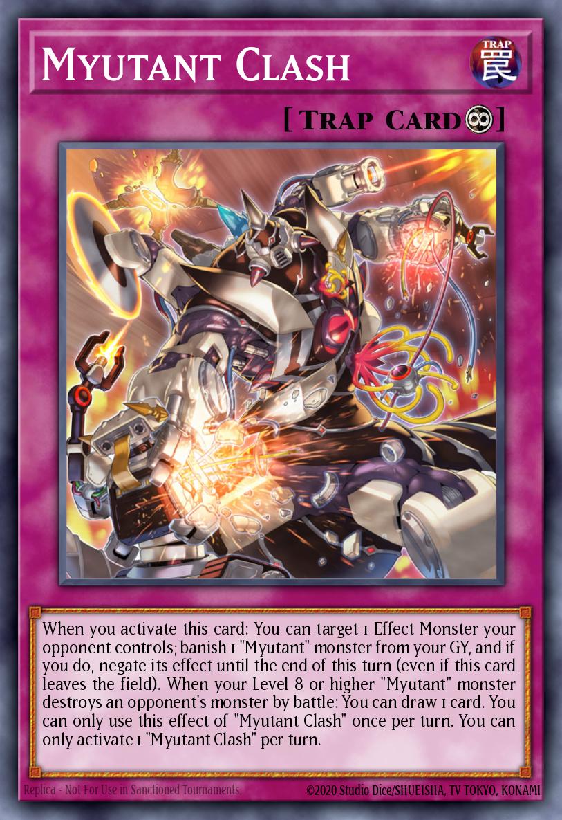 Myutant Clash Yu-Gi-Oh card