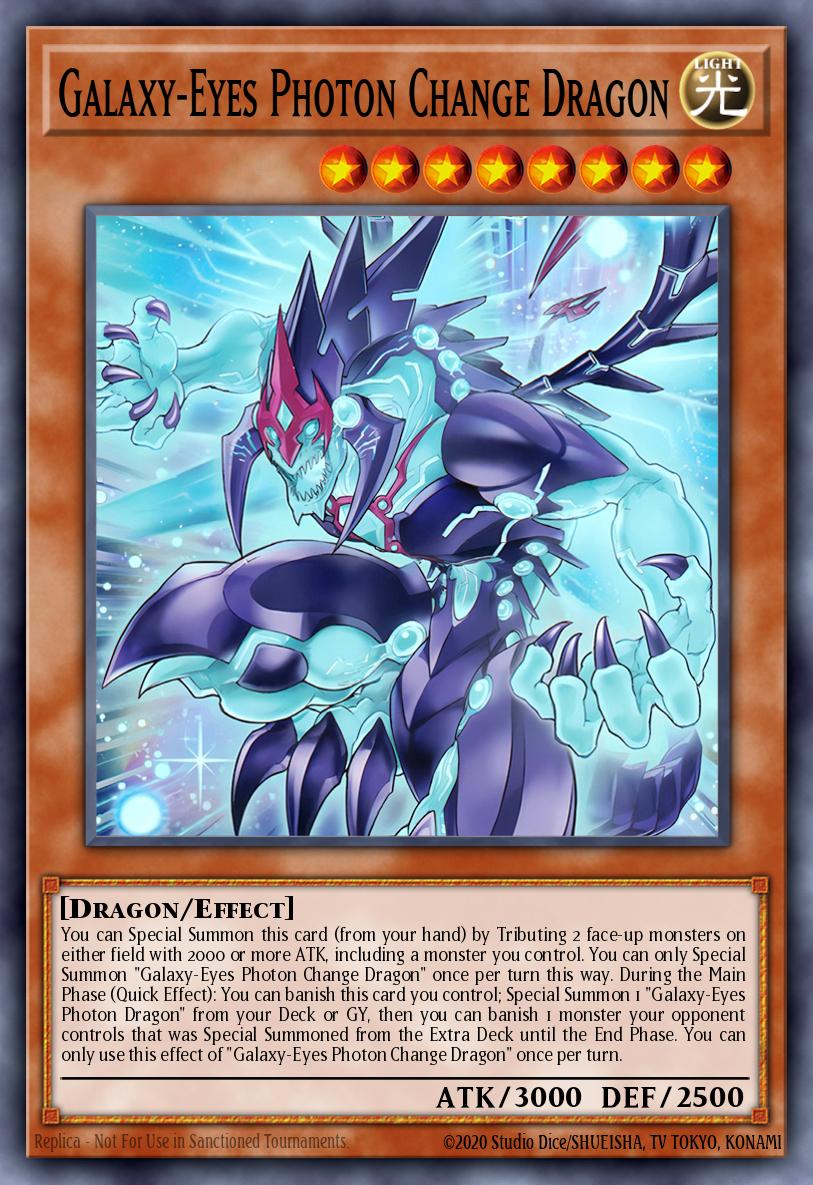 Galaxy-Eyes Photon Change Dragon Yu-Gi-Oh card