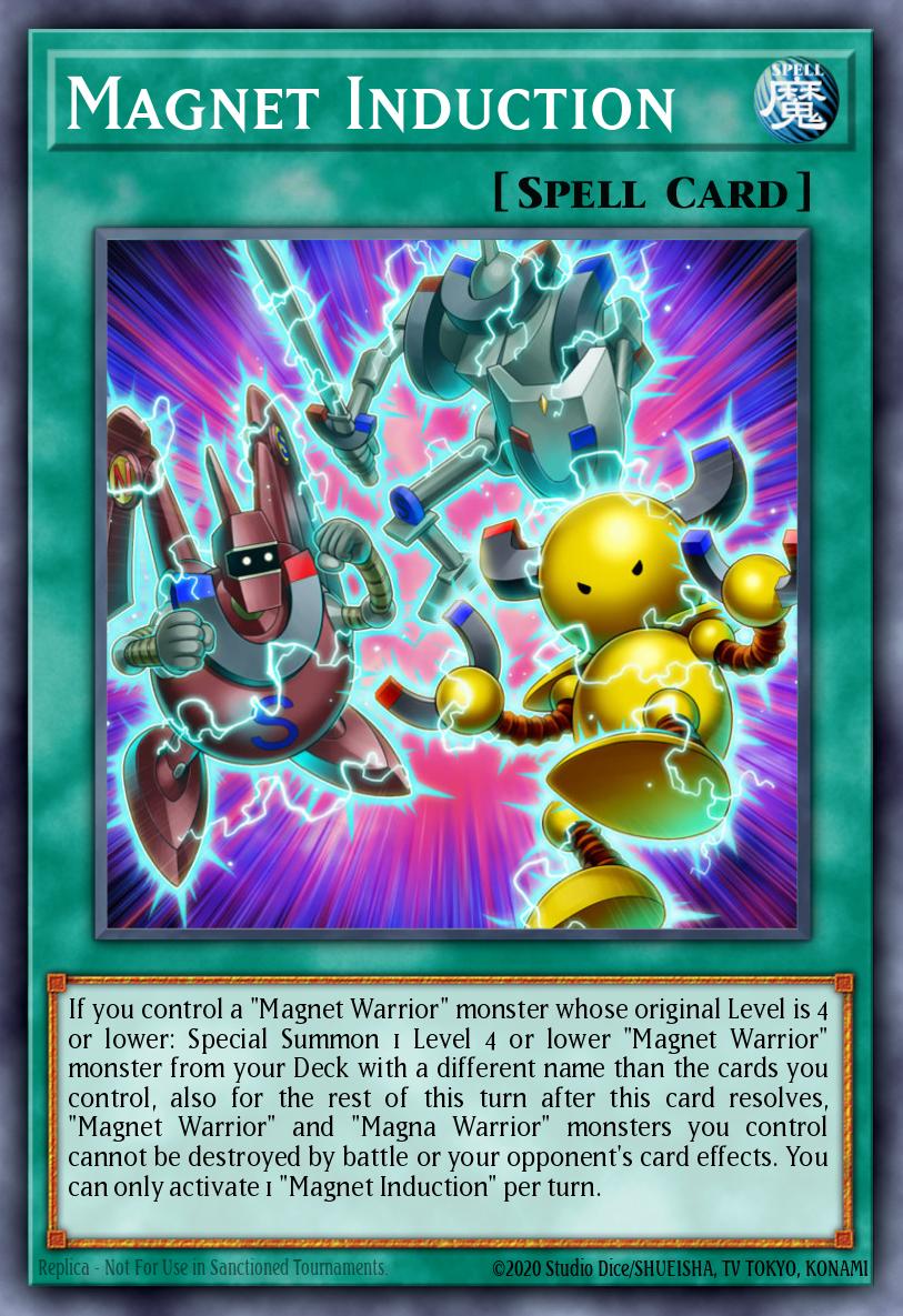 Magnet Induction Yu-Gi-Oh card