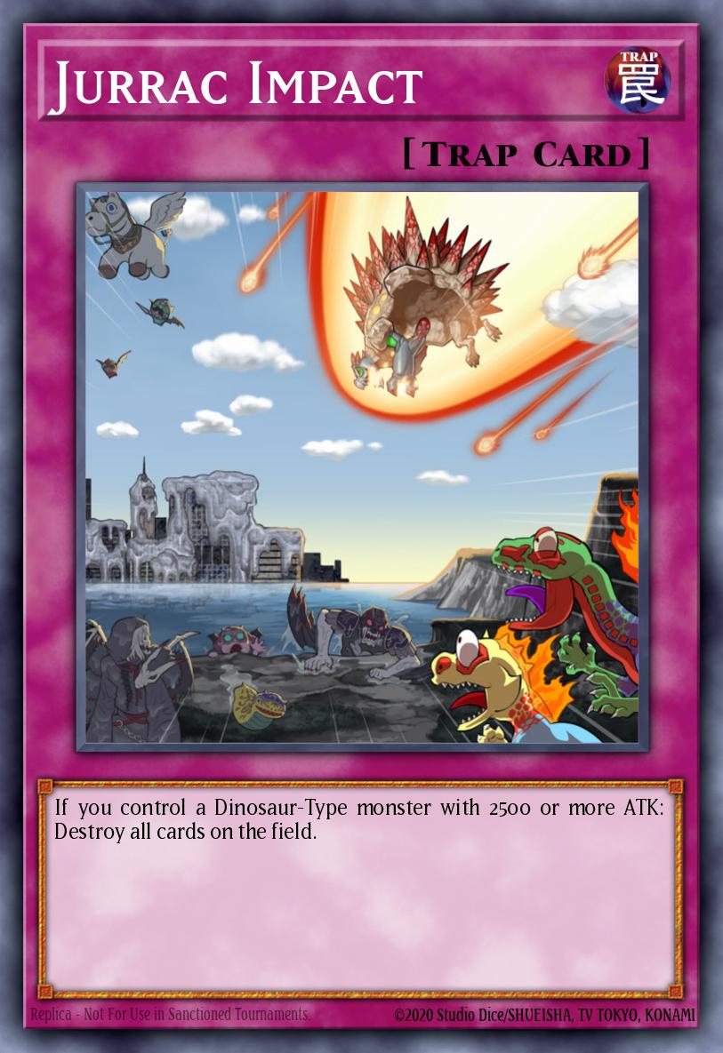 Jurrac Impact Yu-Gi-Oh card