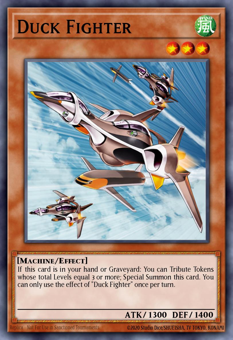 Duck Fighter Yu-Gi-Oh card