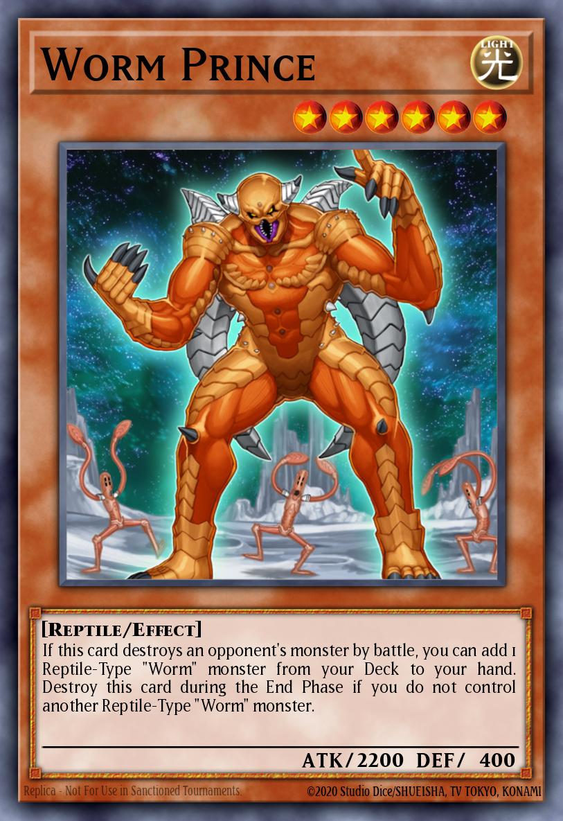 Worm Prince Yu-Gi-Oh card