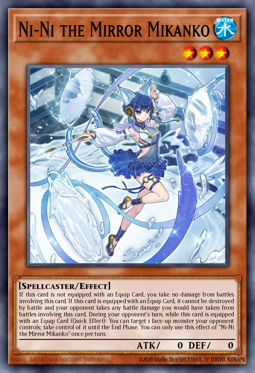 Ni-Ni the Mirror Mikanko Yu-Gi-Oh card