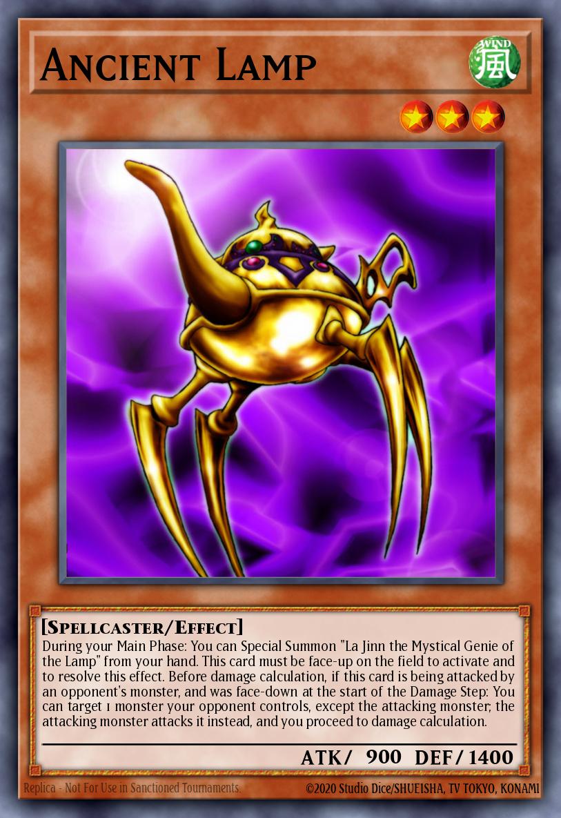 Ancient Lamp Yu-Gi-Oh card