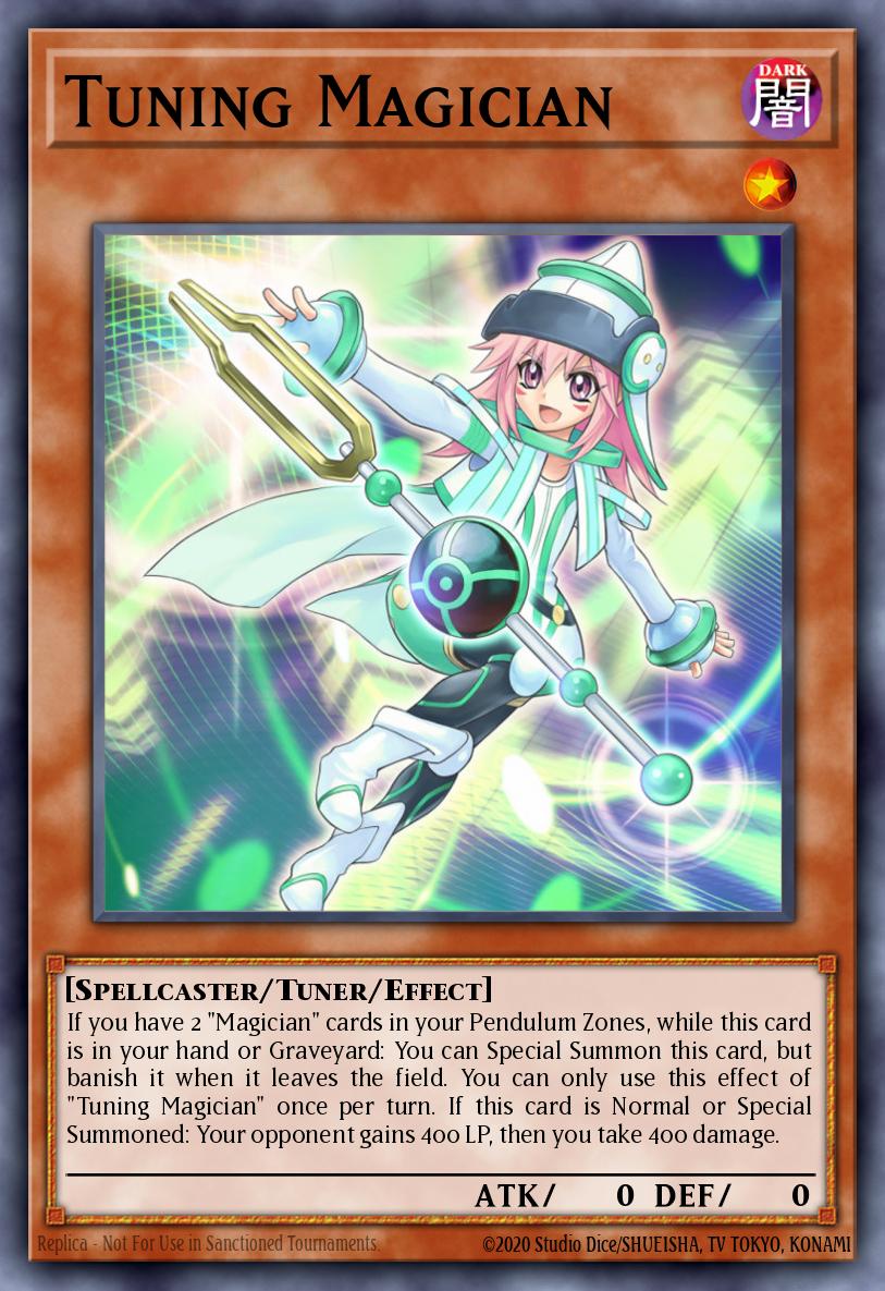 Tuning Magician Yu-Gi-Oh card