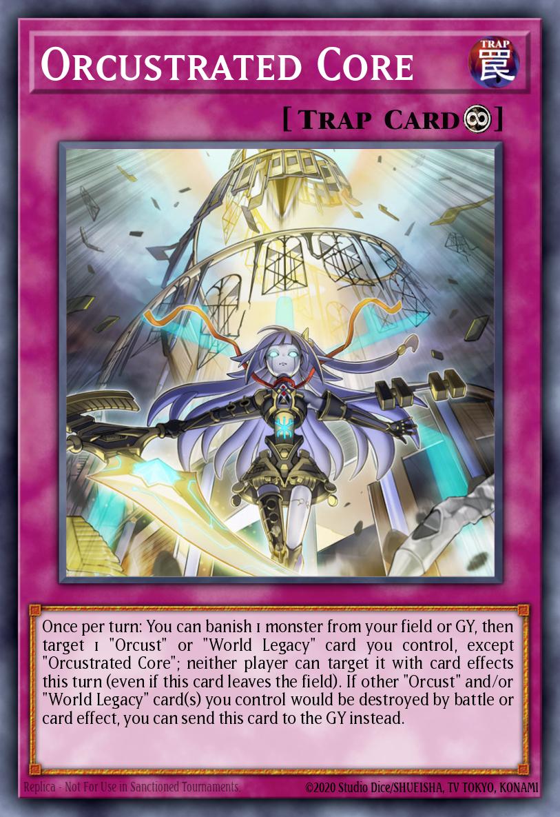 Orcustrated Core Yu-Gi-Oh card