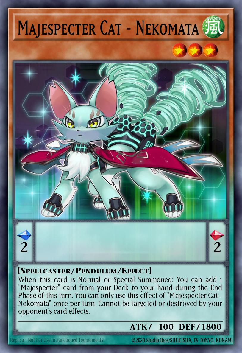Majespecter Cat - Nekomata Yu-Gi-Oh card