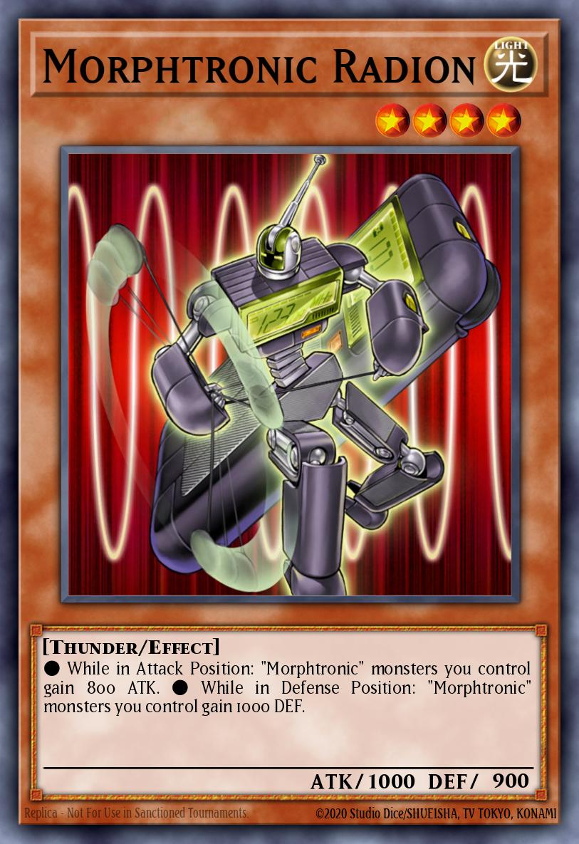 Morphtronic Radion Yu-Gi-Oh card