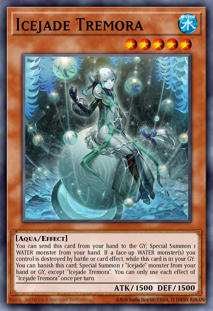 Icejade Tremora Yu-Gi-Oh card