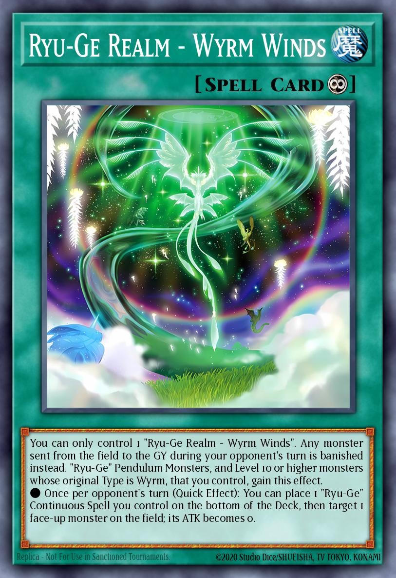 Ryu-Ge Realm - Wyrm Winds Yu-Gi-Oh card